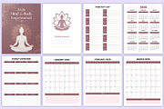 2026 Mind & Body Yoga Journal Canva, a Stationery Template by Mustafiz (Thumbnail 3 of 7)
