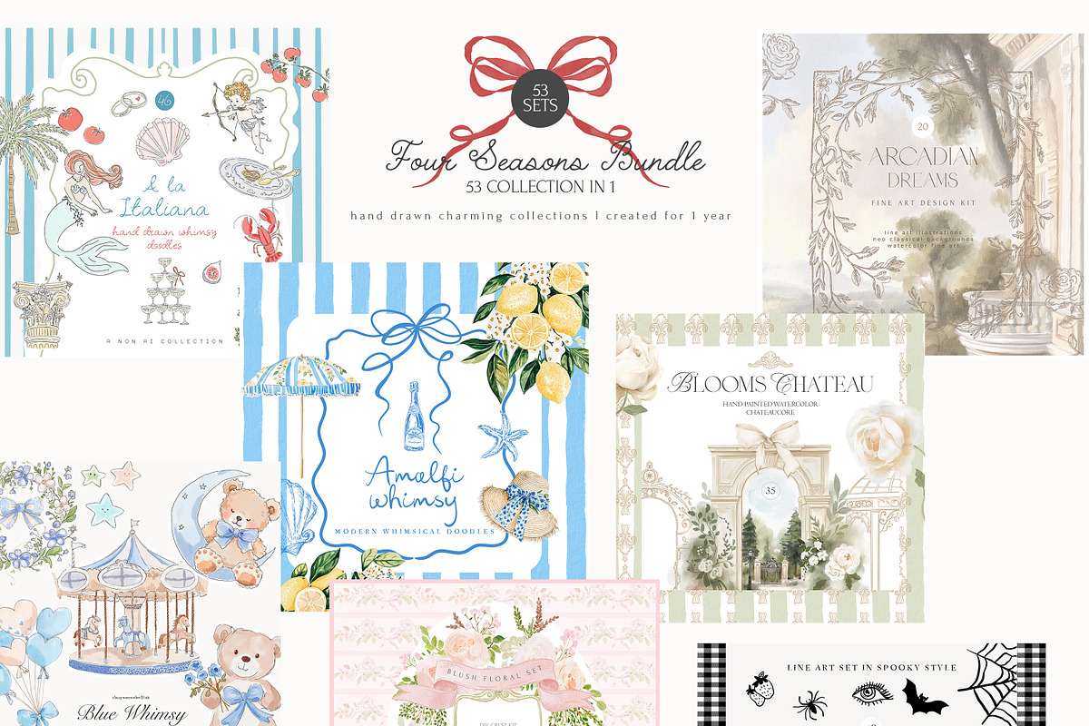 53 in 1 Four Seasons BUNDLE, a Graphic by Isabelle Salem (Photo 2 of 10)