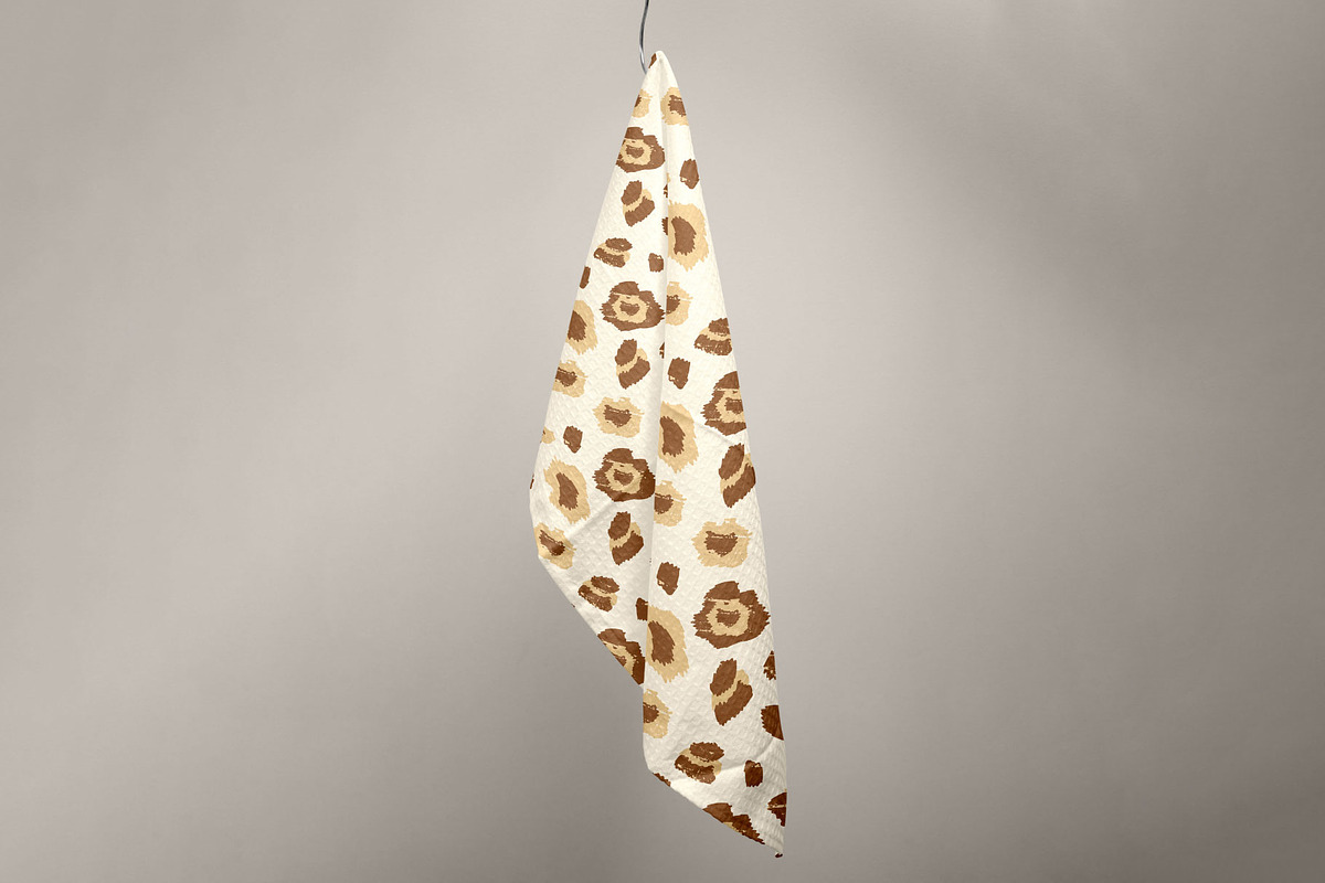 Towel Mockup | Textured | Layered, a Household Mockup by bazarova (Photo 5 of 9)
