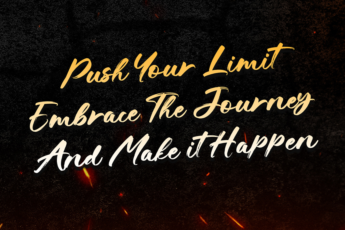 Storm Wraith, a Handwritten Font by Letterara (Photo 2 of 10)