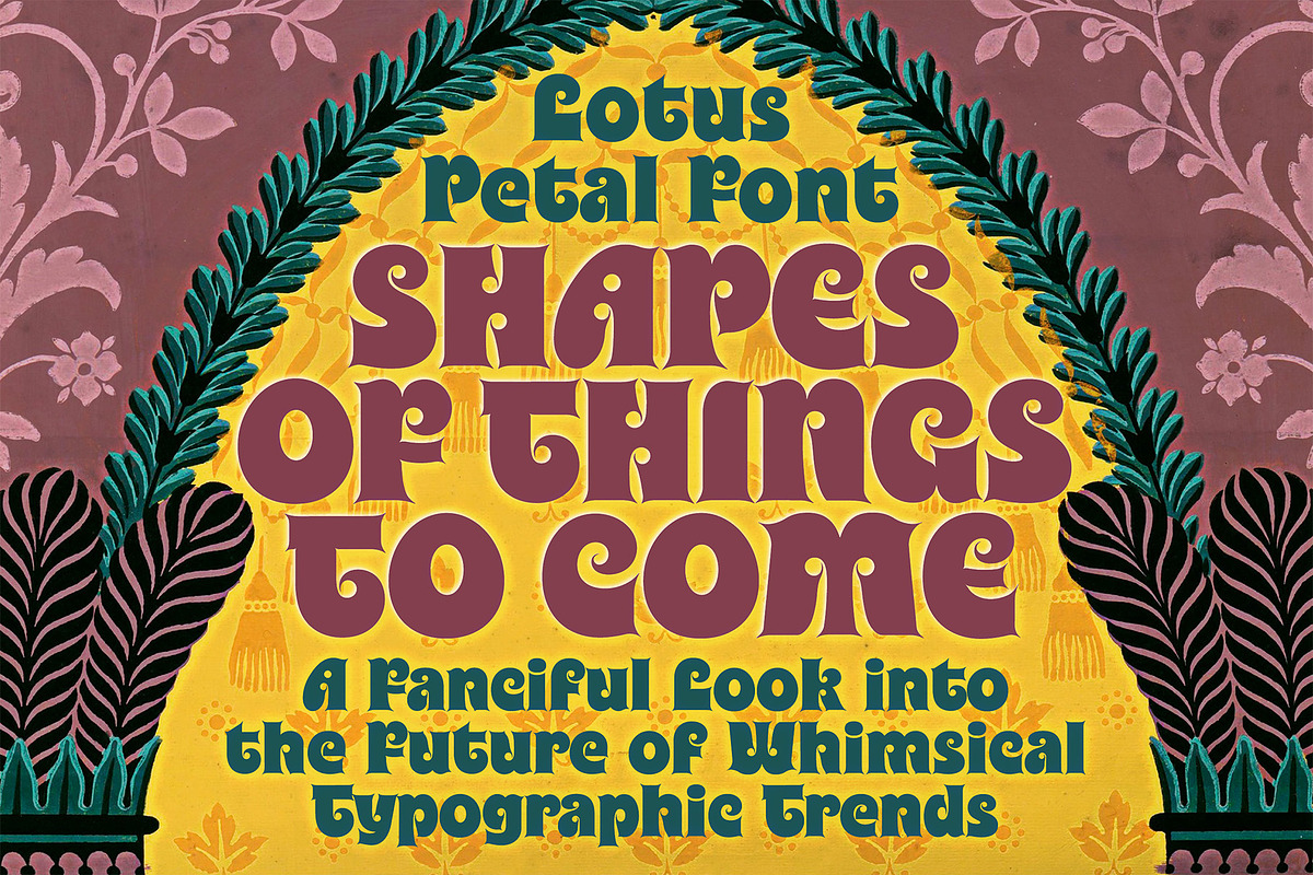 Lotus Petal Font, a Serif Font by Mysterylab Designs (Photo 5 of 5)