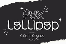 Fox Lollipop 3 Font Styles