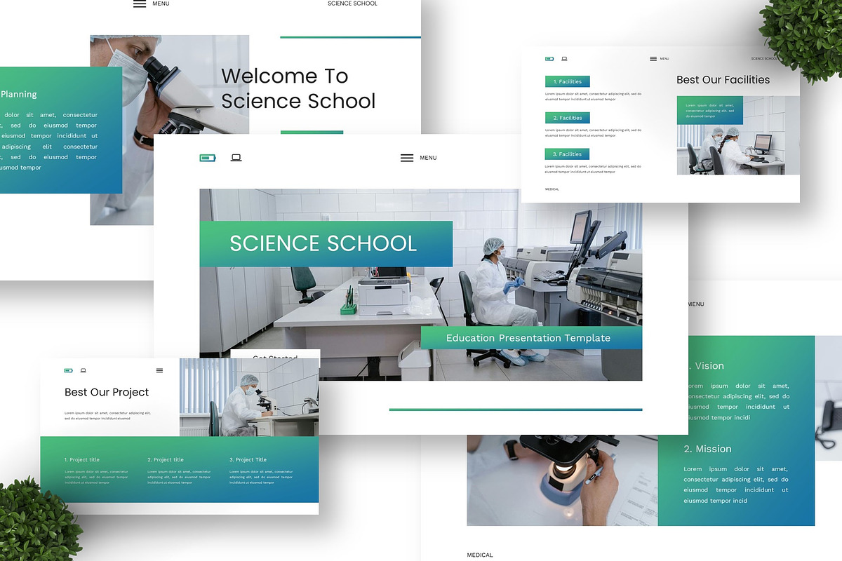 Science School - Education PPT, a Presentation Template by Deepslide Studio (Photo 6 of 6)