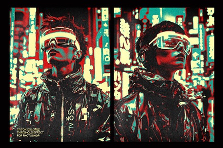 Triton Colored Threshold Effect