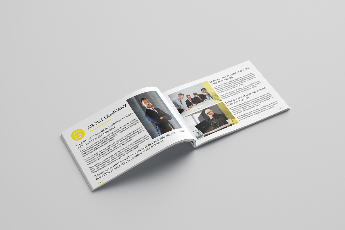 Business Brochure Template, a Brochure Template by retrographix (Photo 4 of 10)