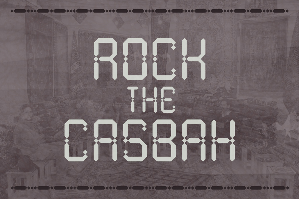 Maroque Font preview 3