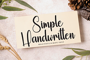 Mountain | Script Font, a Handwritten Font by Scratchones (Thumbnail 5 of 9)