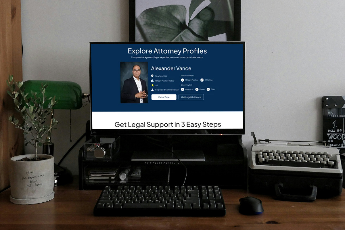 Mevra - Legal Consultation Landing, a Landing Page Template by trabaskriya (Photo 5 of 5)
