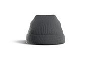 Black Winter Beanie Hat 3D Model, an Object 3D Model by rebrandy (Thumbnail 4 of 9)