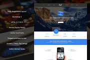 Fresh & Cool Bootstrap Theme, a Bootstrap Template by IceTemplates (Thumbnail 1 of 4)