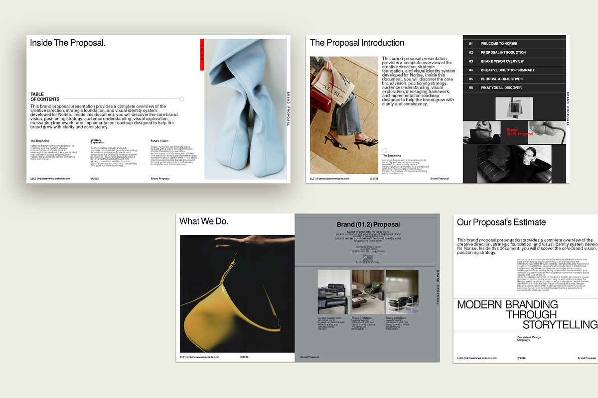 Brand Proposal PowerPoint Template, a Presentation Template by Work_Stock (Photo 2 of 10)
