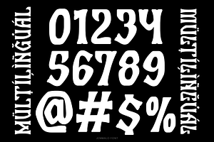 Jenmalo Display Font