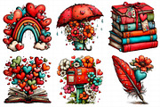 Whimsical Love Art Bundle, an Illustration by Daily.Designs (Thumbnail 3 of 5)