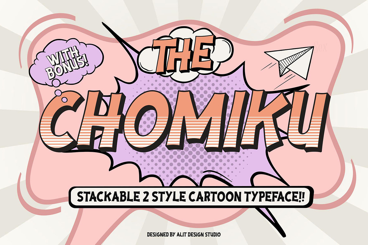 Chomiku Typeface, a Sans Serif Font by alit design (Photo 1 of 15)