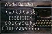 Retro Typewriter - A Classic Font, a Slab Serif Font by Endless Time Graphics (Thumbnail 5 of 7)