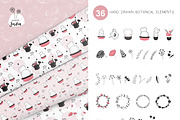 Botanical Hand Drawn Logo Bundle, a Branding & Logo Template by garu1987 (Thumbnail 5 of 6)