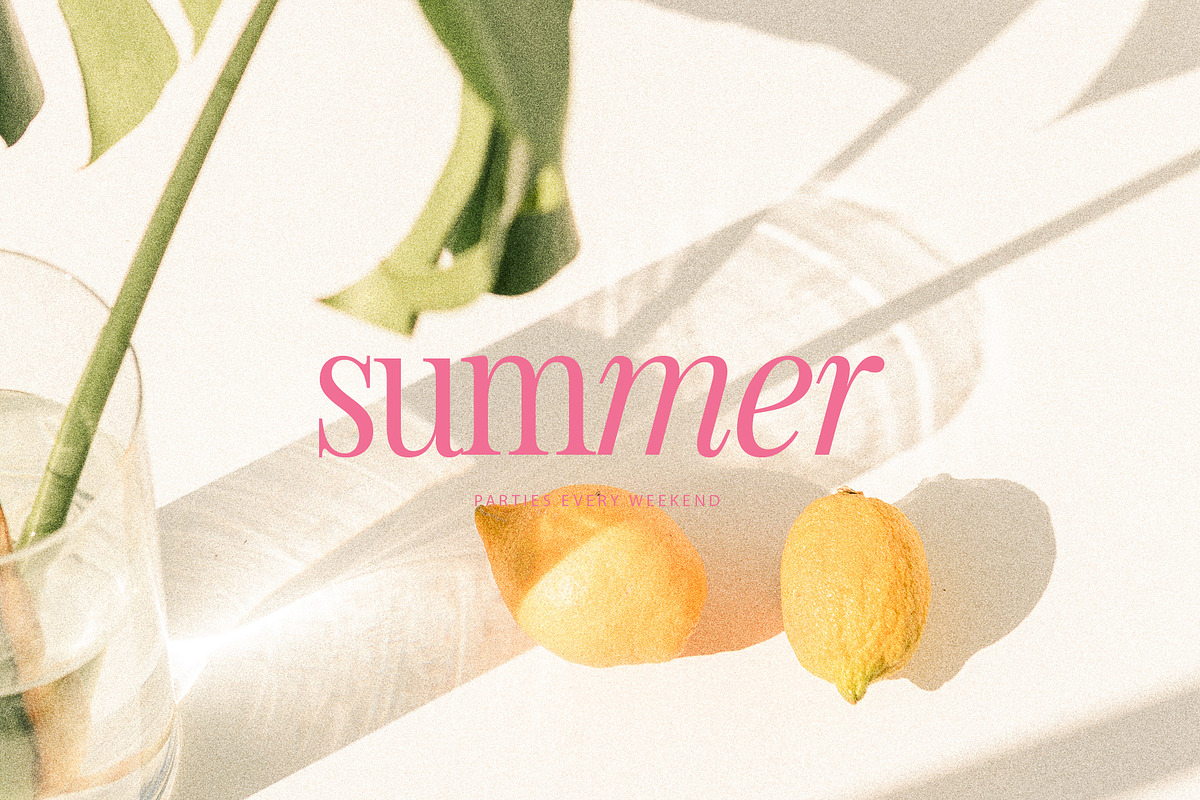 Retroscope / Vintage Modern Serif, a Serif Font by supfonts (Photo 6 of 12)