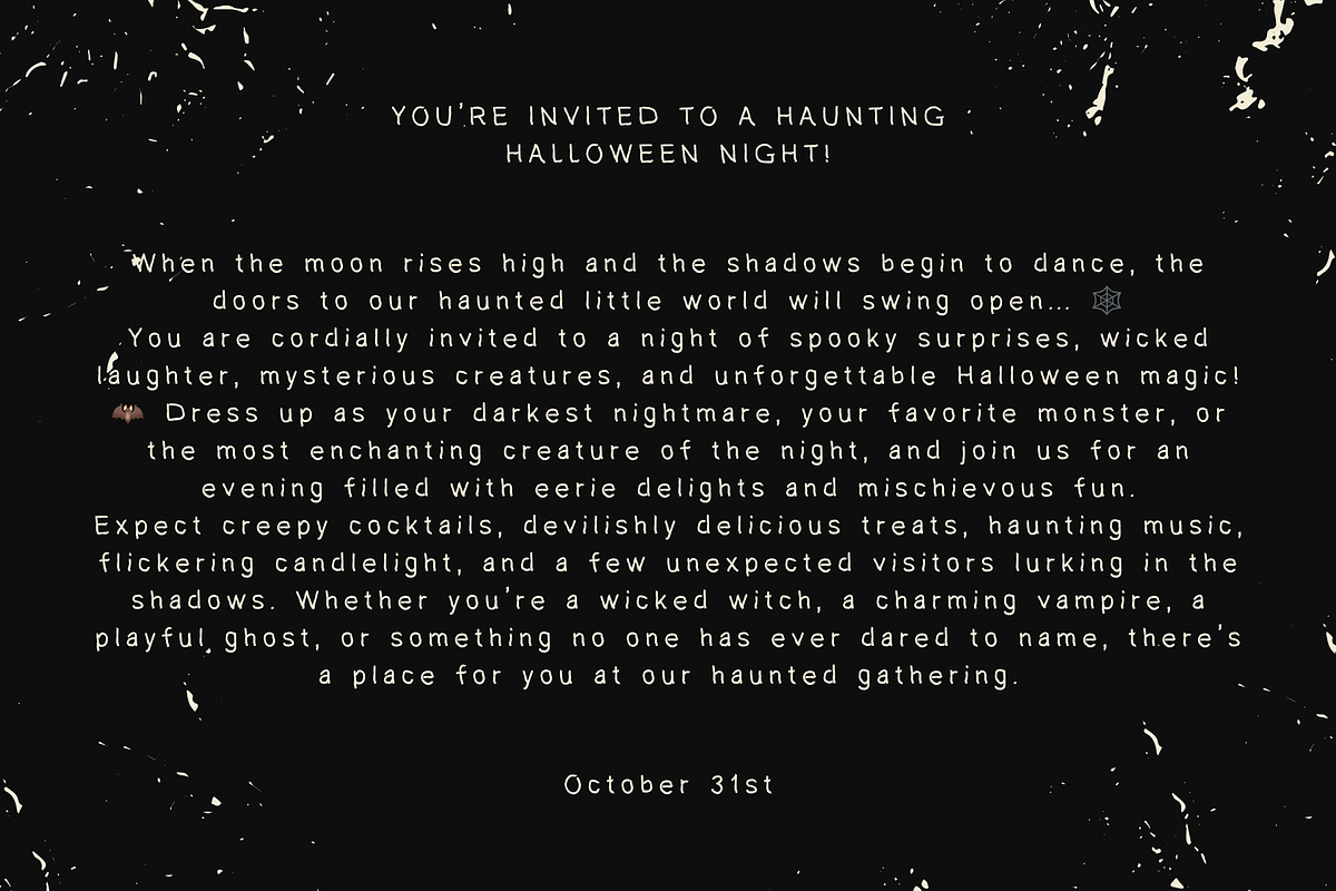 Oddlet - Halloween Font, a Handwritten Font by Tiga Type (Photo 7 of 8)