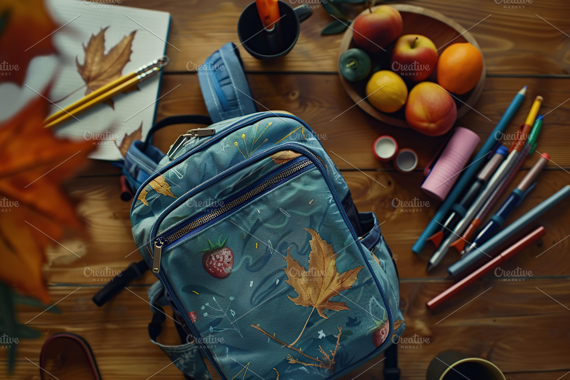 Modern school backpack, Back To School concept, a School & Education Photo by AlyaAnd