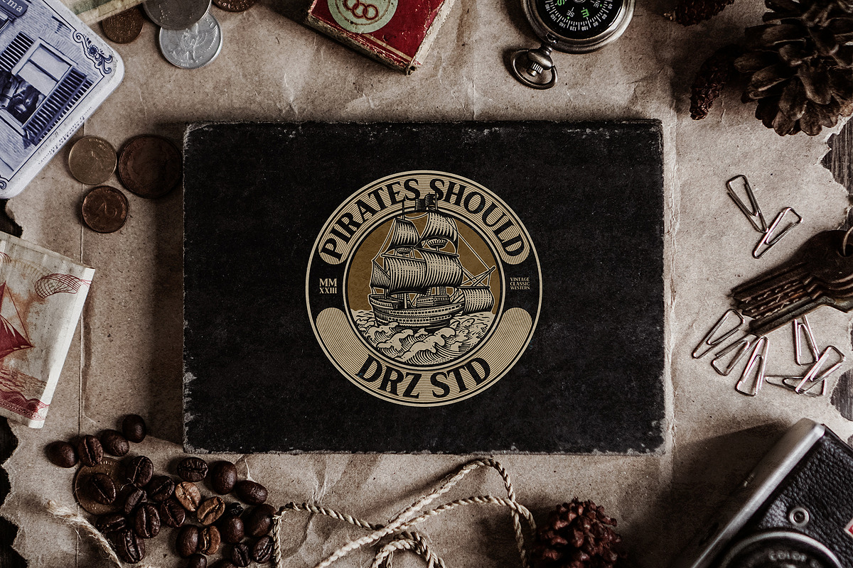 Ethdago - Vintage Classic Font, a Serif Font by Drizy (Photo 3 of 9)