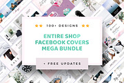 Bundle - Entire Facebook Covers, a Social Media Template by Crevo Studio (Thumbnail 1 of 8)
