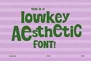 Quirky Bold Sans Hand Lettered Font, a Handwritten Font by Laras Wonderland (Thumbnail 2 of 11)