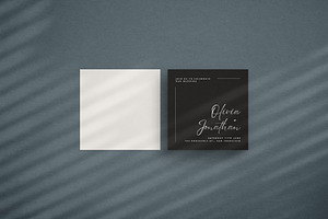 Square Card Mockup 02-10