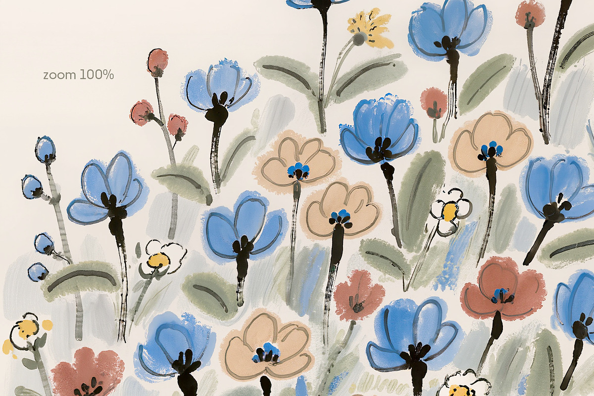 Dreamy floral posters, a Background Graphic by MixedArt (Photo 10 of 10)