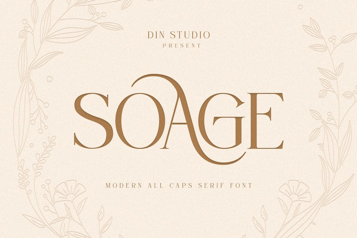 SALE - Exclusive Modern Font Bundle, a Symbol Font by din-studio.com (Photo 10 of 12)