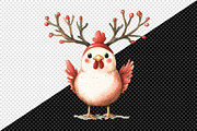 Whimsical Funny & Quirky Chicken PNG, an Illustration by Creative Art (Thumbnail 8 of 12)