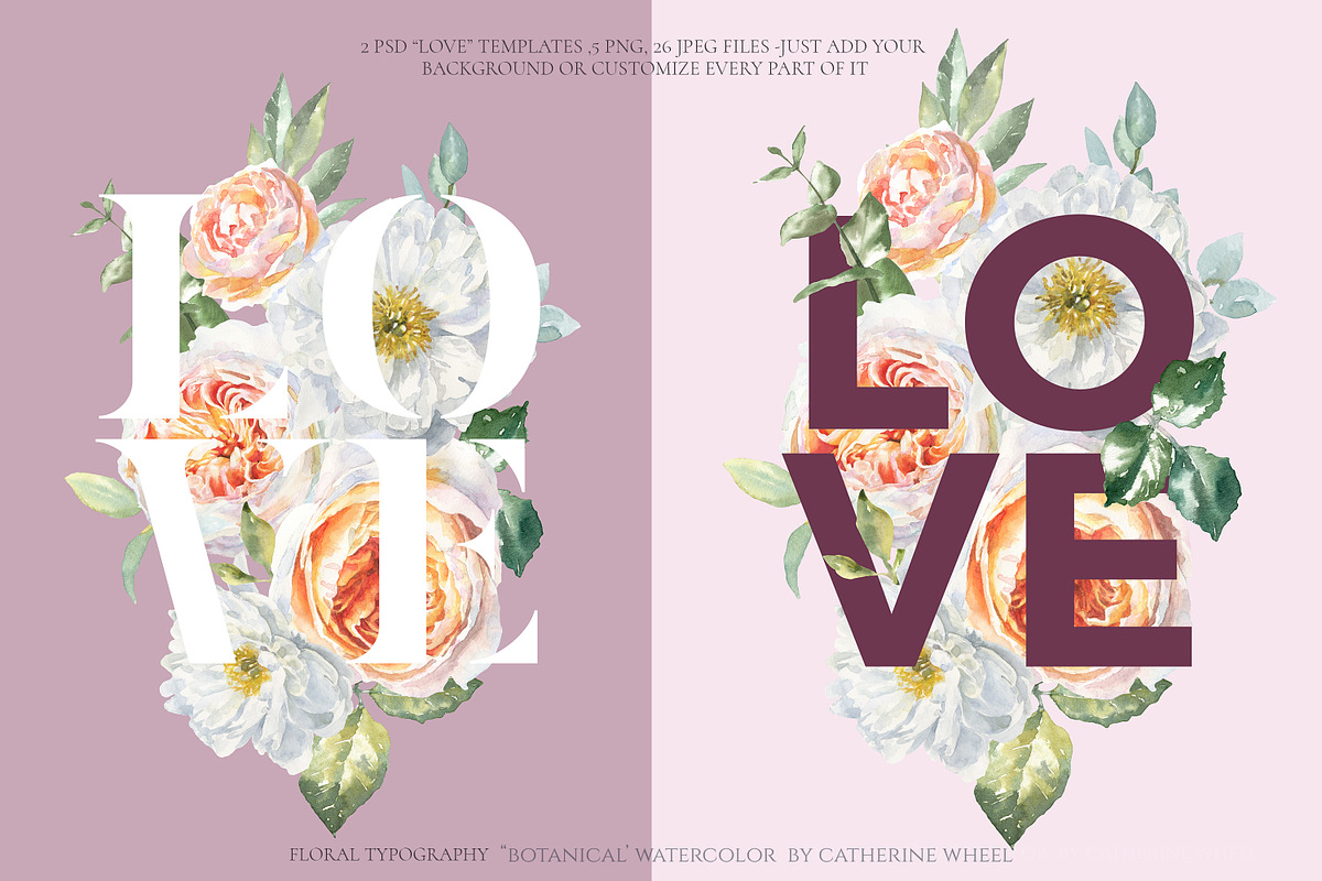 Watercolor Botanical Florals, a Decorative Illustration by Catherine Wheel (Photo 37 of 43)