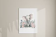 18 Baby Elephant Clipart, an Animal Illustration by Pati Charm Studio (Thumbnail 7 of 8)