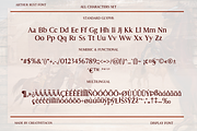 Arthur Rust - A Western Serif Font, a Serif Font by Creativetacos (Thumbnail 2 of 7)