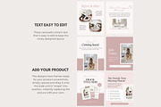 Canva Social Media Template Pink, a Social Media Template by Hayley's Digital Hub (Thumbnail 3 of 7)