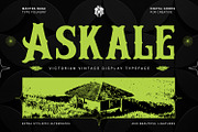 Askale - Victorian Vintage, a Font by Mantra Naga (Thumbnail 1 of 10)