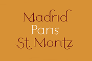Marittima. Classical serif font, a Serif Font by LostandFoundry (Thumbnail 7 of 7)