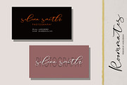 Roommates Script (Reguler & Slant), a Script Font by Jhoel Design (Thumbnail 7 of 16)