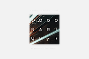 MBF Logonarium-font for logo, a Sans Serif Font by MoonBandit (Thumbnail 1 of 8)