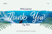White Monkey, a Script Font by alit design (Thumbnail 15 of 15)