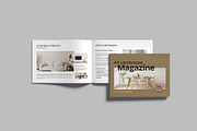 A4 Landscape Magazine Mockup, a Magazine Template by graphictime (Thumbnail 2 of 10)