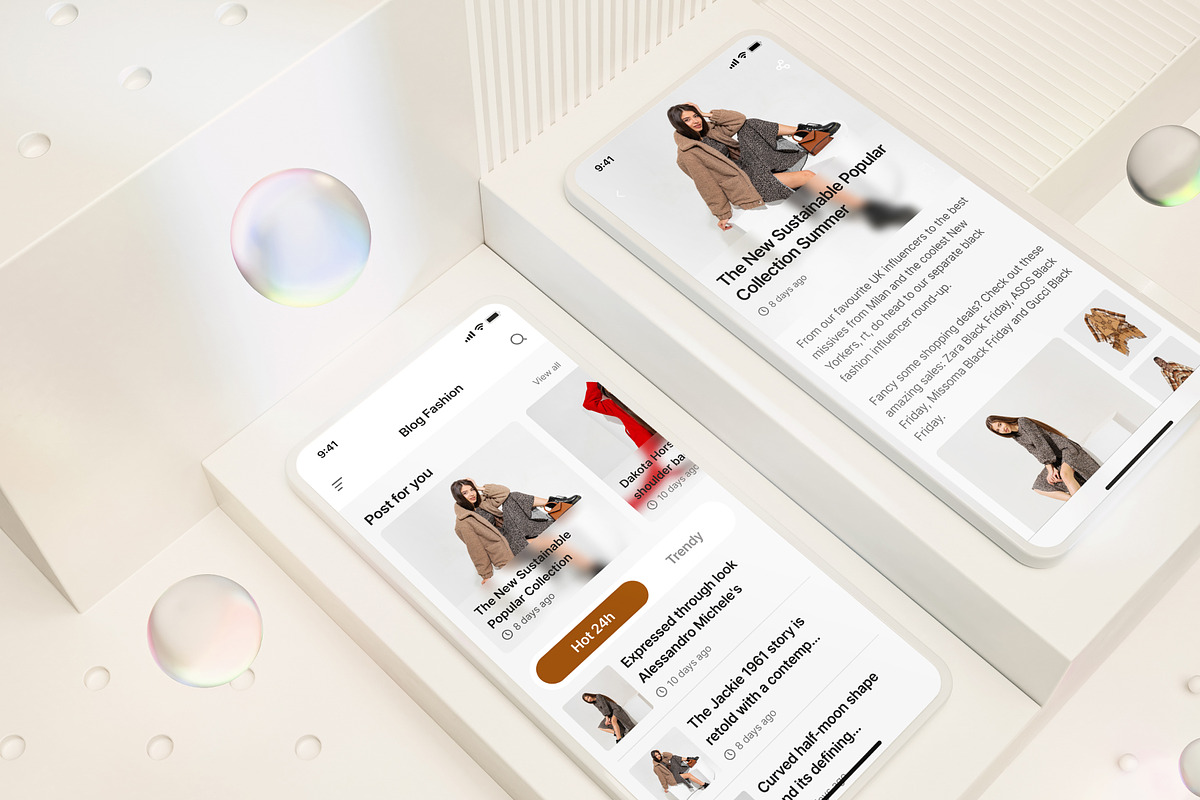 Dakota Ecommerce Mobile App UI KIT, an App Template by No.13 (Photo 4 of 5)