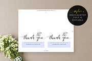 Wedding Thank You Card, Sophie, an Invitation Template by Alice Bluefox (Thumbnail 5 of 7)