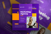 Marketing agency social media post, a Social Media Template by Tanmoy Topu (Thumbnail 5 of 6)