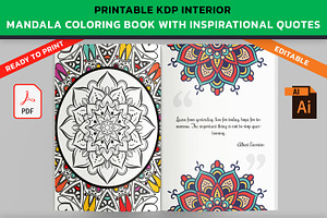 KDP Mandala Coloring Book