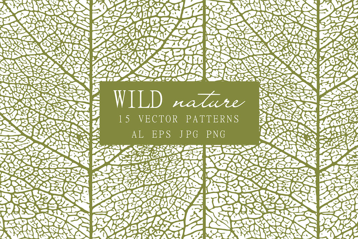 WILD NATURE animal print patterns, a Pattern Graphic by Katya_lu (Photo 7 of 11)