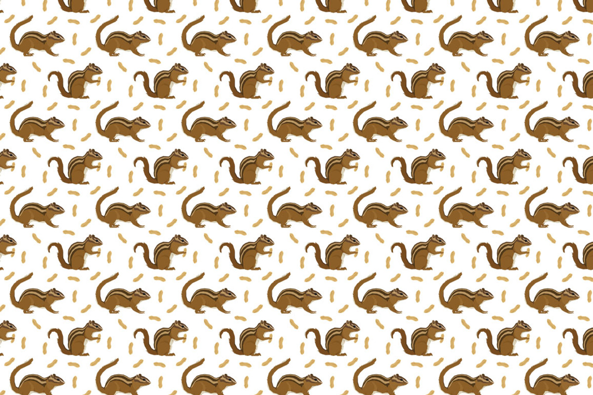 Chipmunk Forest Wildlife set, an Object Graphic by Nenilkime (Photo 6 of 7)