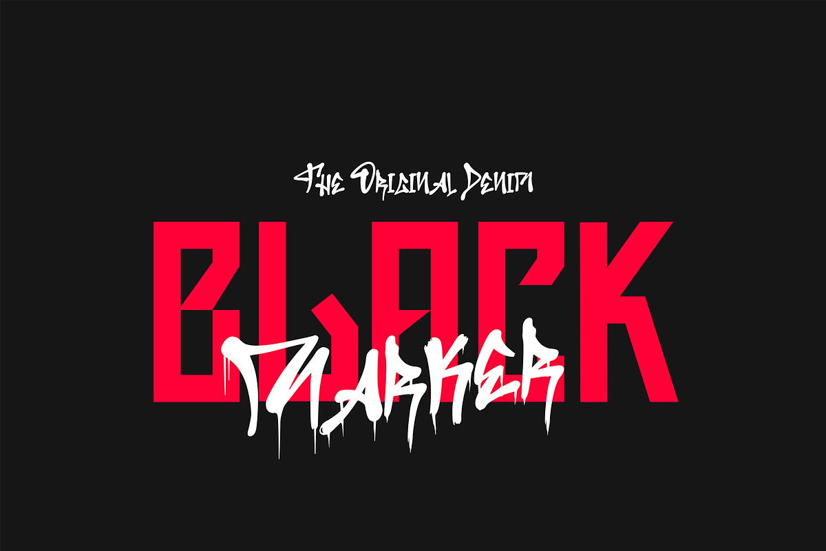 Marker Queen - Graffiti Display Font, a Font by Ideal Eksis (Photo 7 of 10)