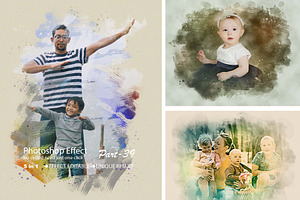 Family Photo Effect Template