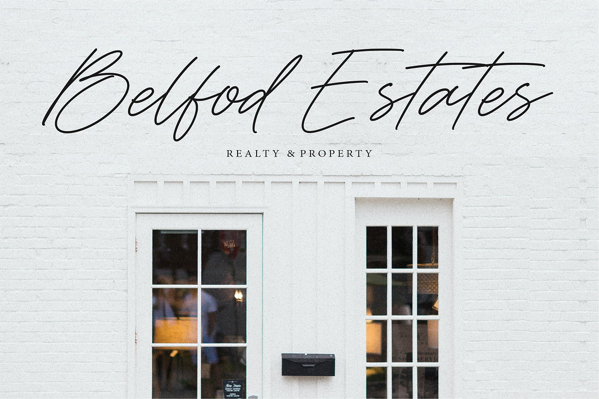 Signature Forest - Script Font, a Script Font by Letterative Studio