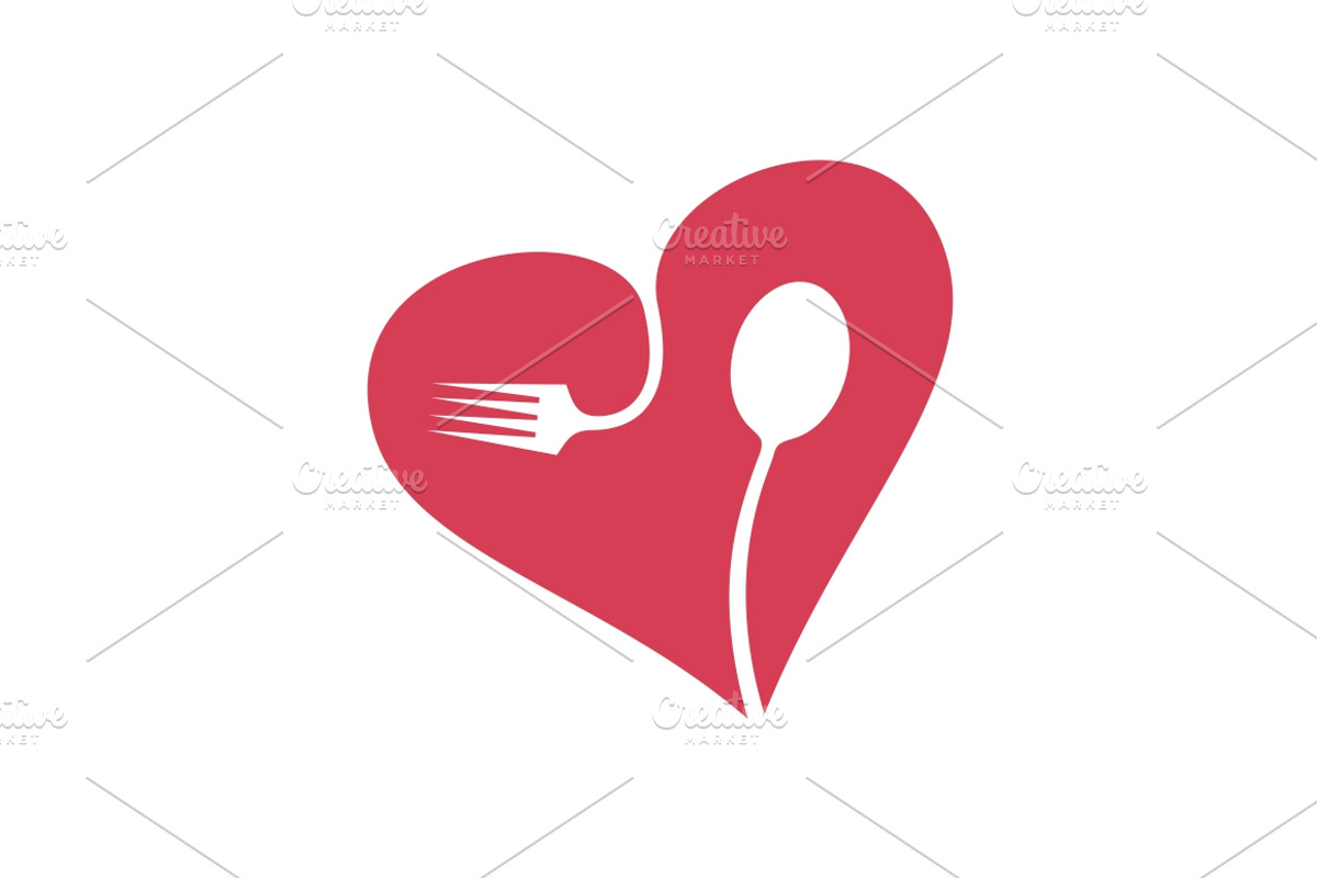 Heart food3, a Food Illustration by Vector